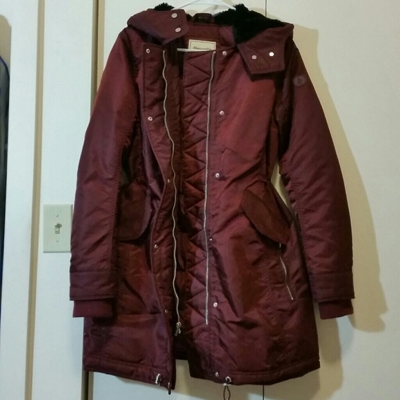Abercombie and Fitch women parka jacket - Picture 6 of 8